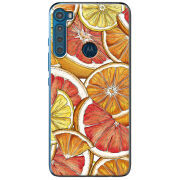 Чехол BoxFace Motorola One Fusion Plus Citrus Pattern