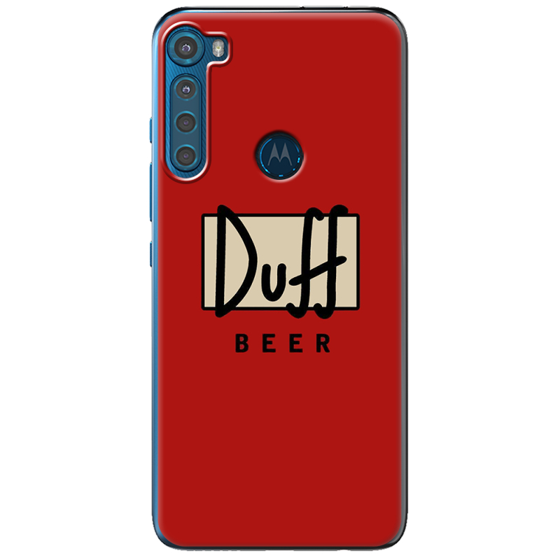 Чехол BoxFace Motorola One Fusion Plus Duff beer