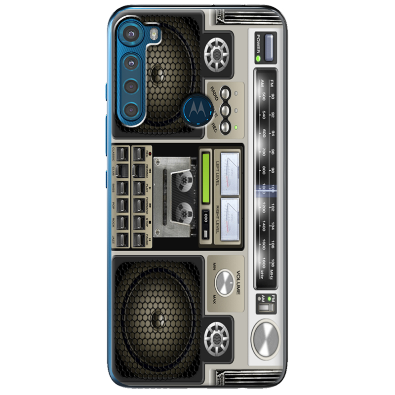 Чехол BoxFace Motorola One Fusion Plus Old Boombox