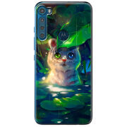 Чехол BoxFace Motorola One Fusion Plus White Tiger Cub