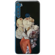 Чехол BoxFace Motorola One Fusion Plus Exquisite White Flowers