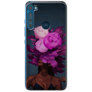 Чехол BoxFace Motorola One Fusion Plus Exquisite Purple Flowers