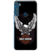 Чехол BoxFace Motorola One Fusion Plus Harley Davidson and eagle