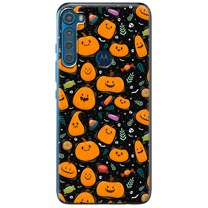 Чехол BoxFace Motorola One Fusion Plus Cute Halloween