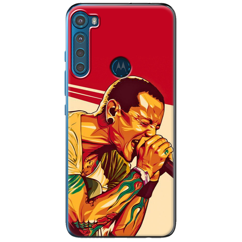 Чехол BoxFace Motorola One Fusion Plus Chester Bennington