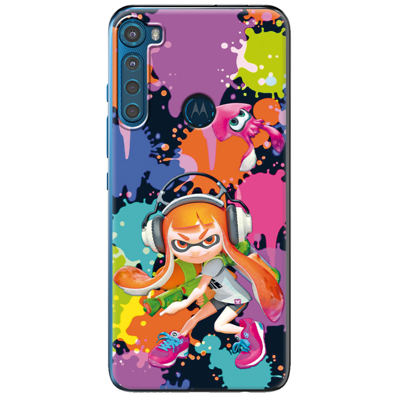 Чехол BoxFace Motorola One Fusion Plus Splatoon Inklings