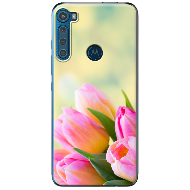 Чехол BoxFace Motorola One Fusion Plus Bouquet of Tulips