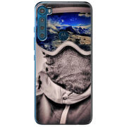 Чехол BoxFace Motorola One Fusion Plus snowboarder