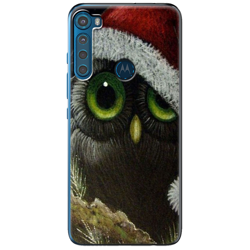 Чехол BoxFace Motorola One Fusion Plus Christmas Owl