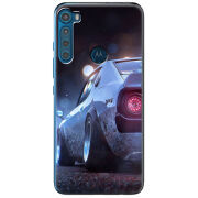 Чехол BoxFace Motorola One Fusion Plus Silver Car