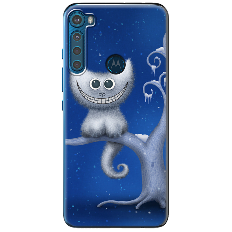 Чехол BoxFace Motorola One Fusion Plus Smile Cheshire Cat