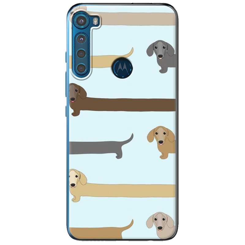 Чехол BoxFace Motorola One Fusion Plus Dachshund