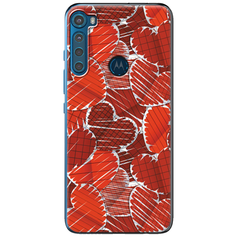 Чехол BoxFace Motorola One Fusion Plus Heart Strings