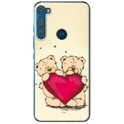 Чехол BoxFace Motorola One Fusion Plus Teddy Bear Love