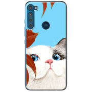 Чехол BoxFace Motorola One Fusion Plus Wondering Cat