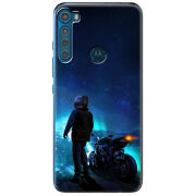 Чехол BoxFace Motorola One Fusion Plus Motorcyclist