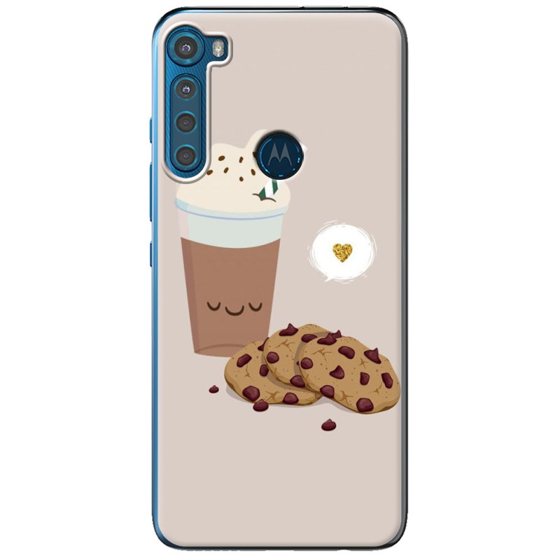 Чехол BoxFace Motorola One Fusion Plus Love Cookies