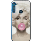 Чехол BoxFace Motorola One Fusion Plus Marilyn Monroe Bubble Gum