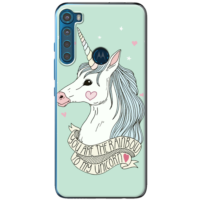 Чехол BoxFace Motorola One Fusion Plus My Unicorn