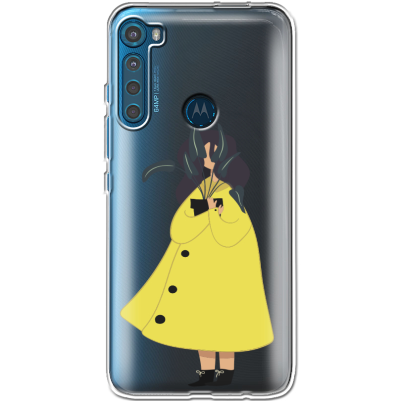 Прозрачный чехол BoxFace Motorola One Fusion Plus Just a Girl