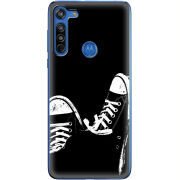 Чехол BoxFace Motorola G8 Black Sneakers