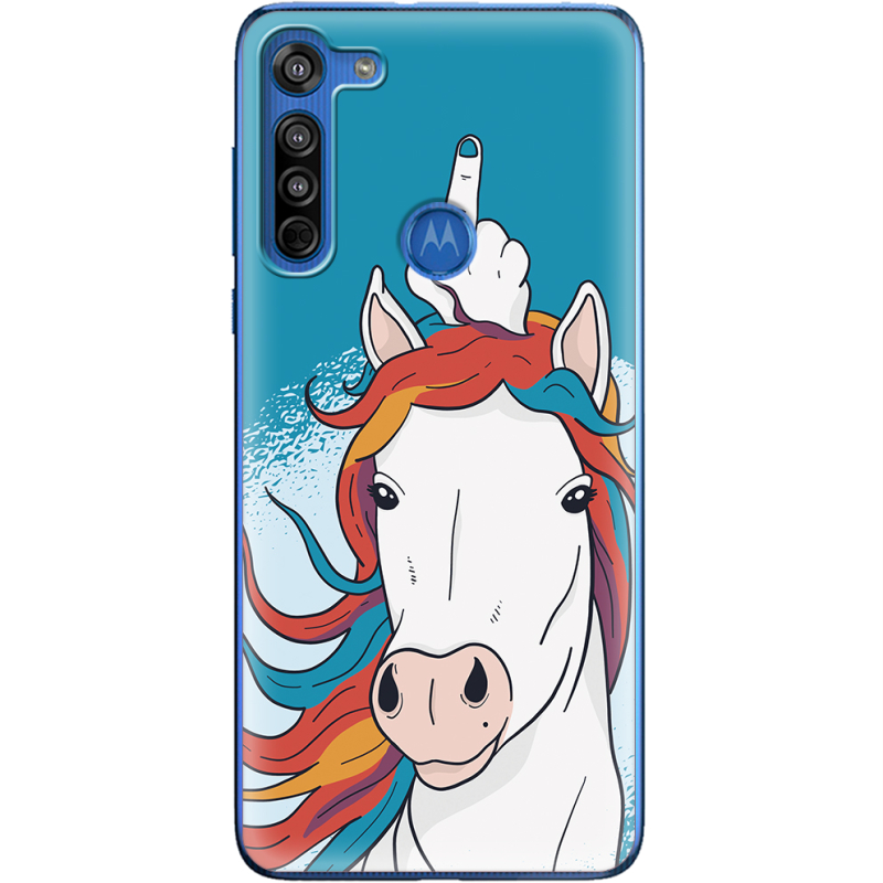 Чехол BoxFace Motorola G8 Fuck Unicorn