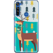 Чехол BoxFace Motorola G8 Foresty Deer