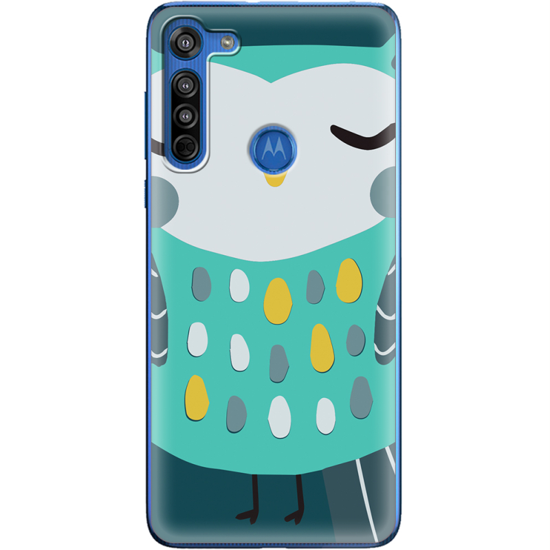 Чехол BoxFace Motorola G8 Green Owl