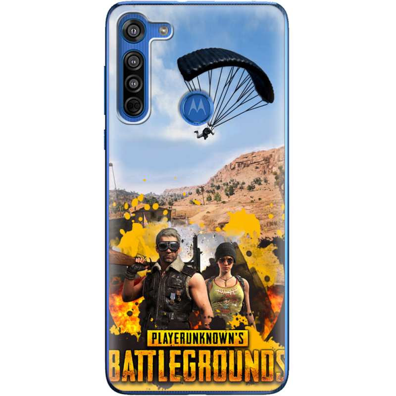 Чехол BoxFace Motorola G8 Pubg parachute