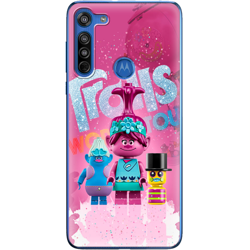 Чехол BoxFace Motorola G8 Lego Trolls