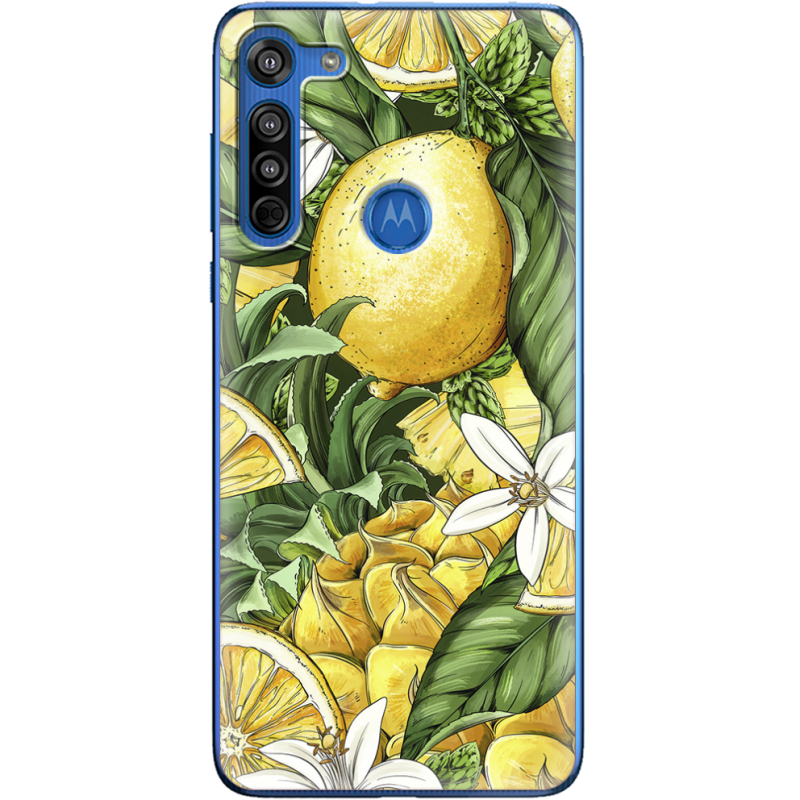 Чехол BoxFace Motorola G8 Lemon Pattern