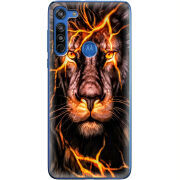 Чехол BoxFace Motorola G8 Fire Lion