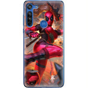 Чехол BoxFace Motorola G8 Woman Deadpool