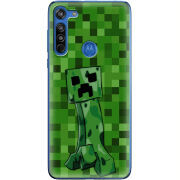 Чехол BoxFace Motorola G8 Minecraft Creeper