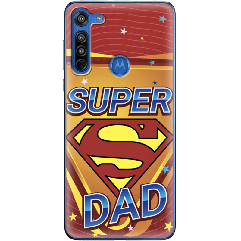 Чехол BoxFace Motorola G8 Super Dad