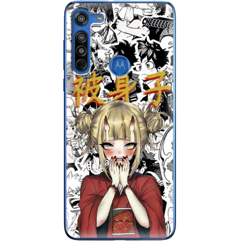 Чехол BoxFace Motorola G8 Himiko Toga - My Hero Academia