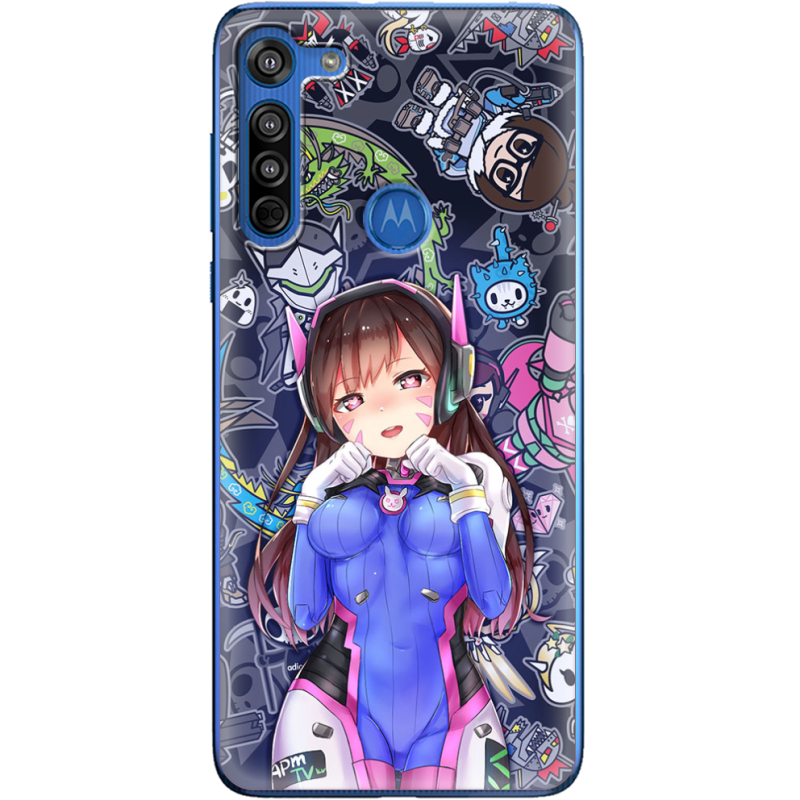 Чехол BoxFace Motorola G8 Overwatch D.VA