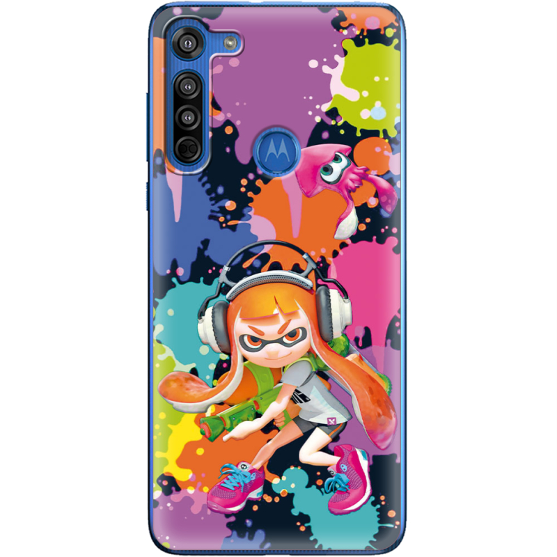 Чехол BoxFace Motorola G8 Splatoon Inklings