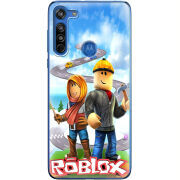 Чехол BoxFace Motorola G8 Roblox Білдерман