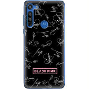 Чехол BoxFace Motorola G8 Blackpink автограф