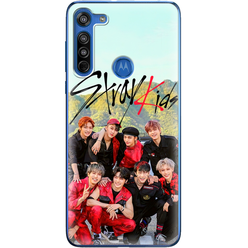 Чехол BoxFace Motorola G8 Stray Kids Boy Band