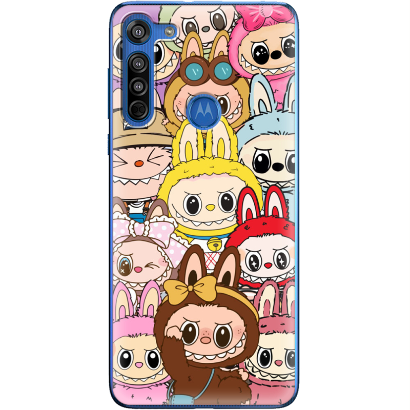 Чехол BoxFace Motorola G8 Labubu