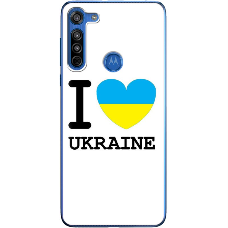 Чехол BoxFace Motorola G8 I love Ukraine