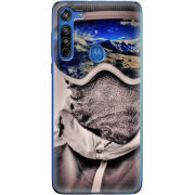 Чехол BoxFace Motorola G8 snowboarder