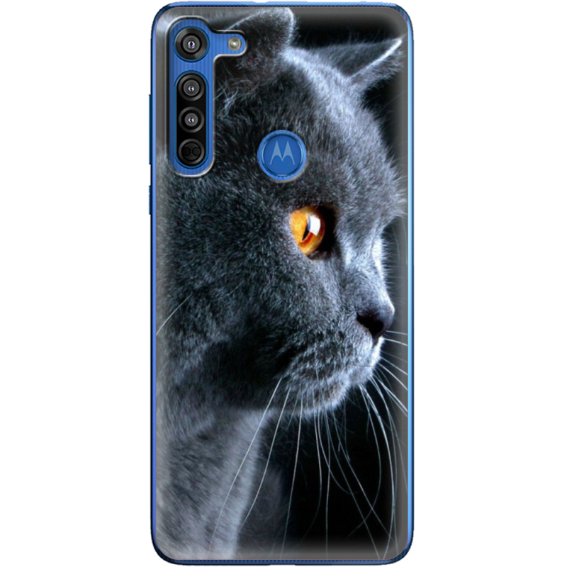 Чехол BoxFace Motorola G8 English cat