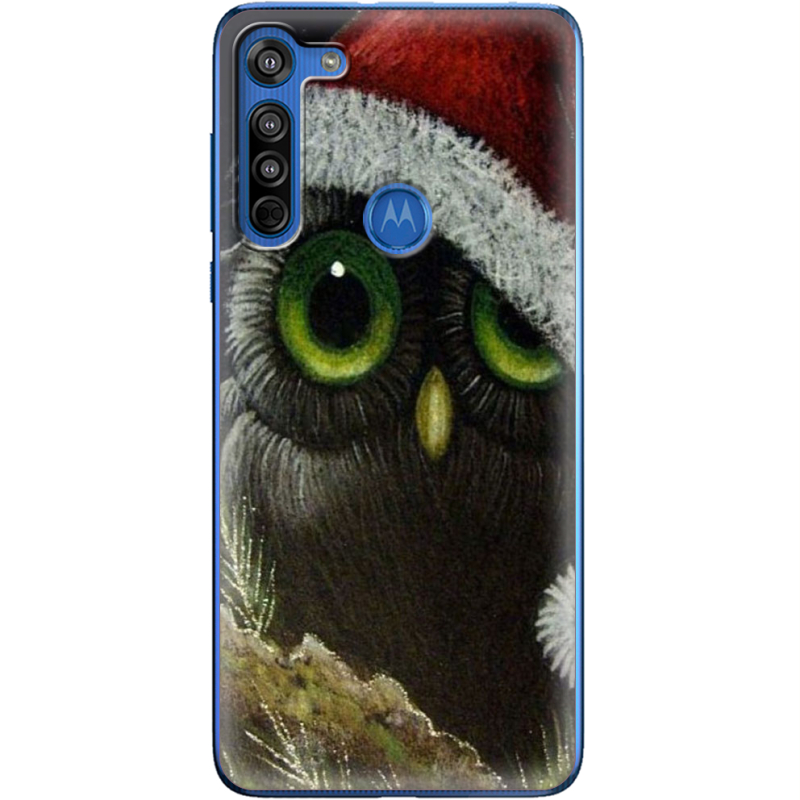 Чехол BoxFace Motorola G8 Christmas Owl