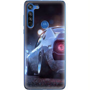 Чехол BoxFace Motorola G8 Silver Car