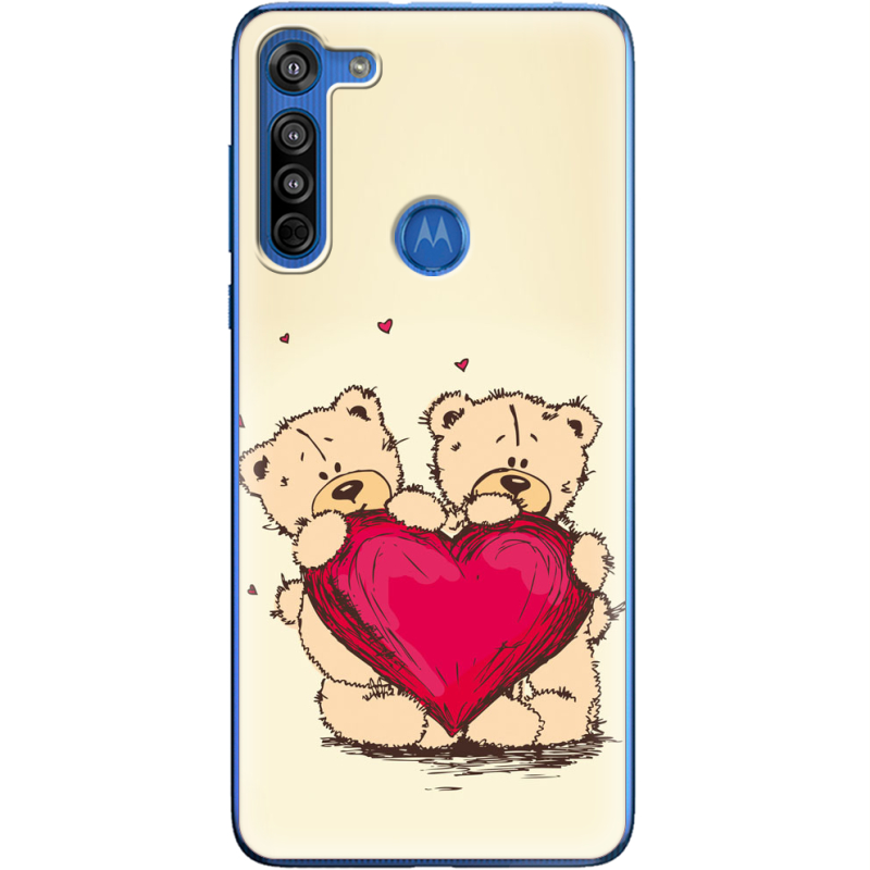 Чехол BoxFace Motorola G8 Teddy Bear Love