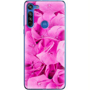 Чехол BoxFace Motorola G8 Pink Flowers