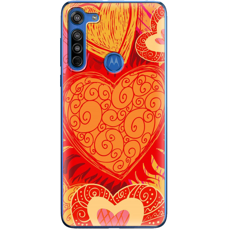 Чехол BoxFace Motorola G8 Warm Hearts